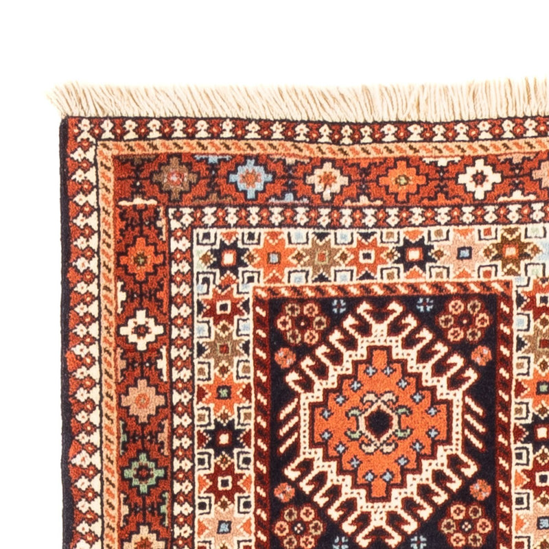 Løper Persisk teppe - Nomadisk - 209 x 80 cm - rød