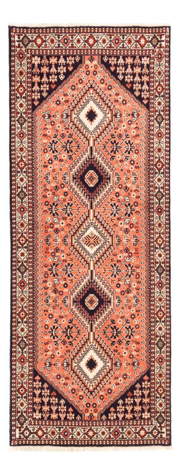 Løper Persisk teppe - Nomadisk - 207 x 80 cm - rød
