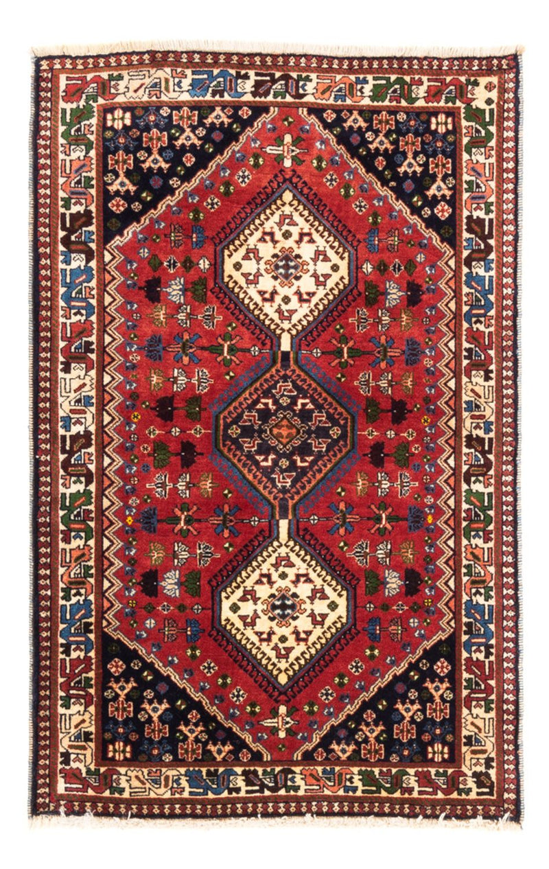 Persisk teppe - Nomadisk - 127 x 80 cm - rød
