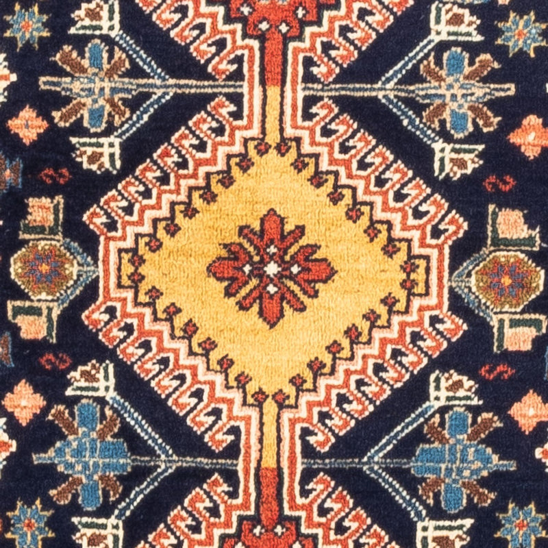 Persisk teppe - Nomadisk - 120 x 84 cm - mørkeblå