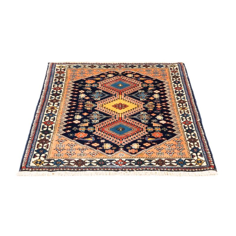 Persisk teppe - Nomadisk - 120 x 84 cm - mørkeblå