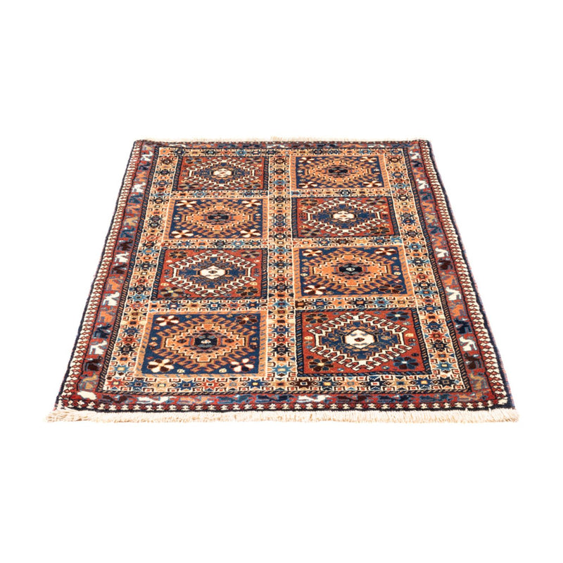 Persisk teppe - Nomadisk - 132 x 82 cm - flerfarget