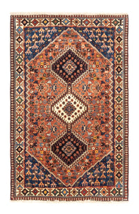 Persisk teppe - Nomadisk - 127 x 84 cm - rød – product image