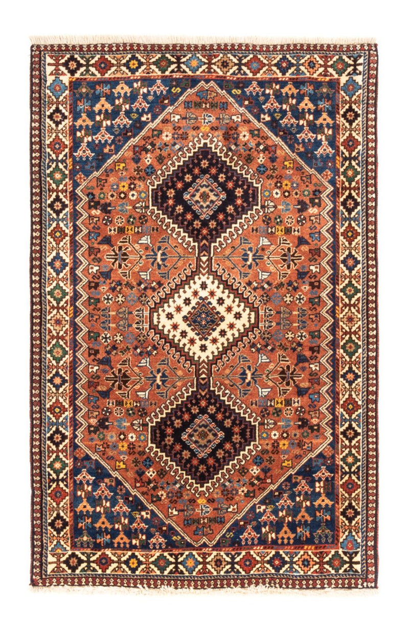 Persisk teppe - Nomadisk - 127 x 84 cm - rød