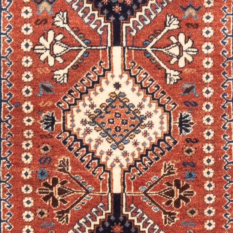 Persisk teppe - Nomadisk - 131 x 82 cm - rød