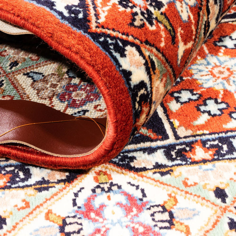 Persisk teppe - klassisk - 145 x 96 cm - flerfarget