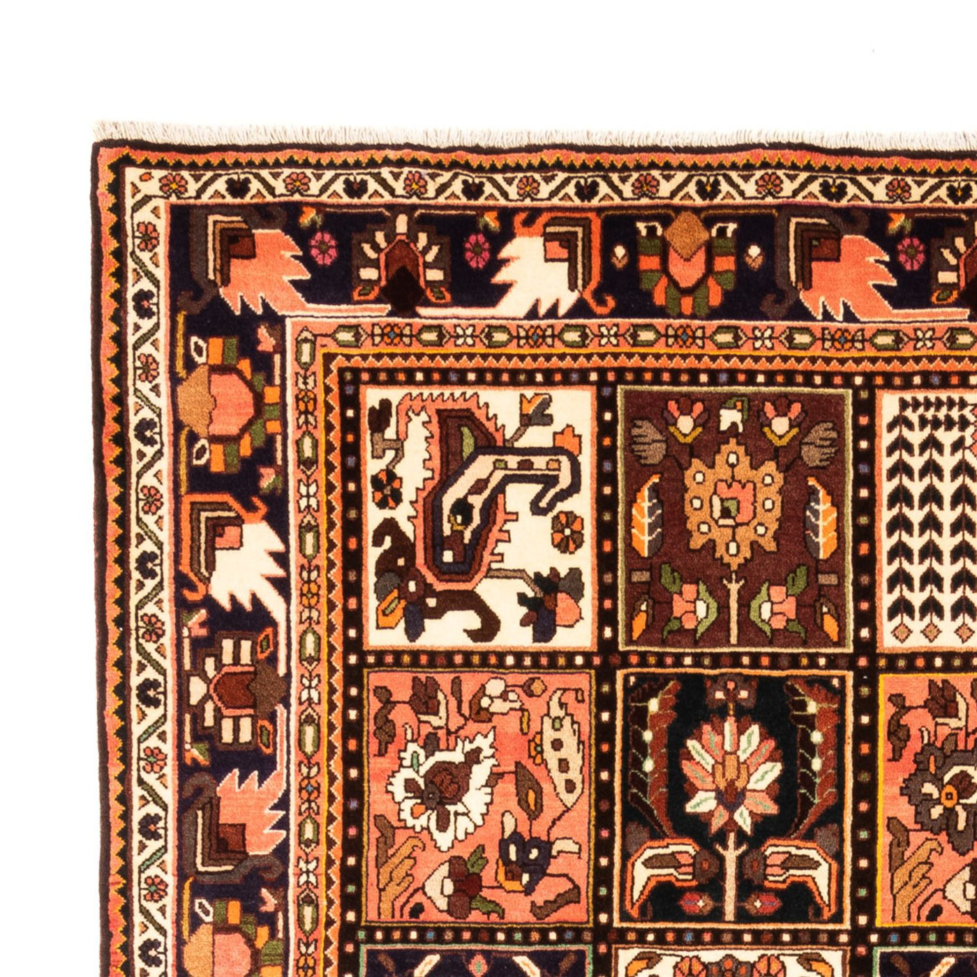 Persisk teppe - Nomadisk - 317 x 212 cm - flerfarget