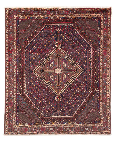 Afshar Sirjan Teppe 128x170cm - Persisk teppe - mørkeblå