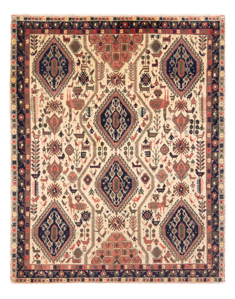 Afshar Sirjan Teppe 178x140cm - Persisk teppe