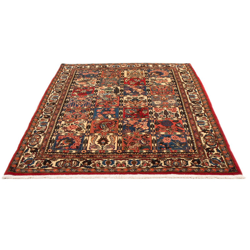 Persisk teppe - Nomadisk - 205 x 137 cm - flerfarget