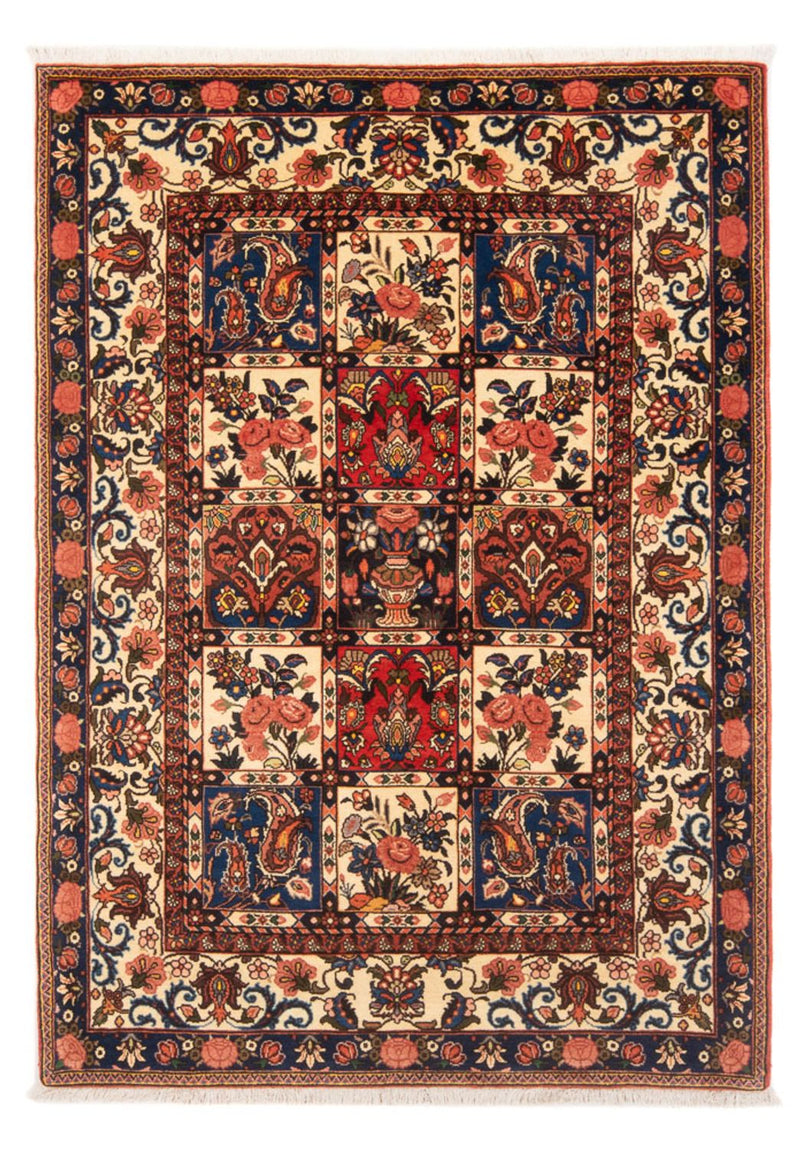 Persisk teppe - Nomadisk - 195 x 133 cm - flerfarget