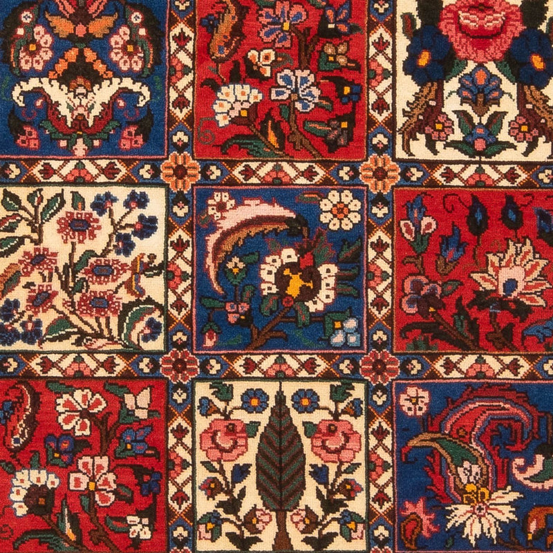Persisk teppe - Nomadisk - 205 x 138 cm - flerfarget