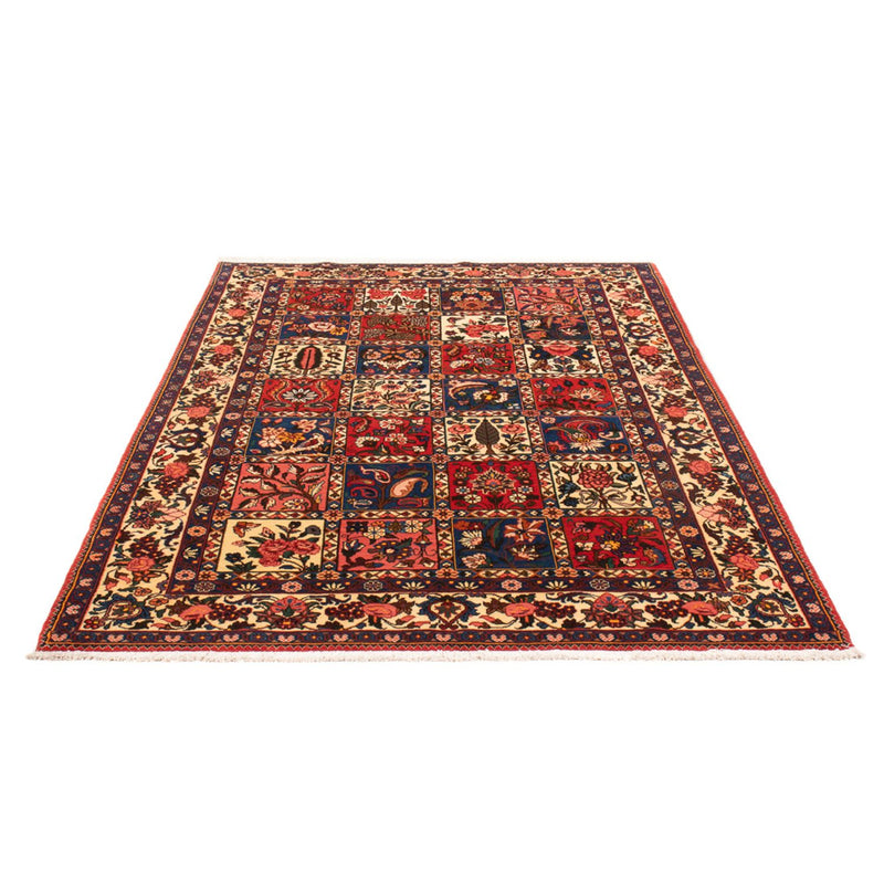 Persisk teppe - Nomadisk - 205 x 138 cm - flerfarget