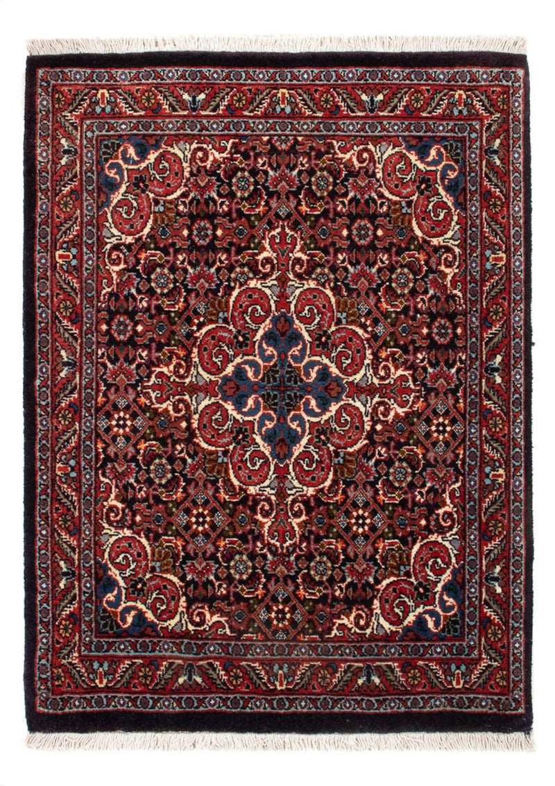 Bidjar - Takab Teppe 53x73cm - Persisk teppe - mørkeblå