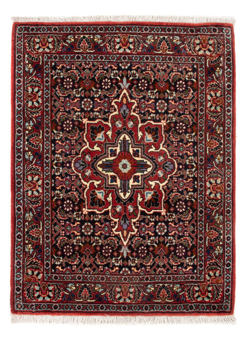 Bidjar - Takab Teppe 52x68cm - Persisk teppe - mørkeblå
