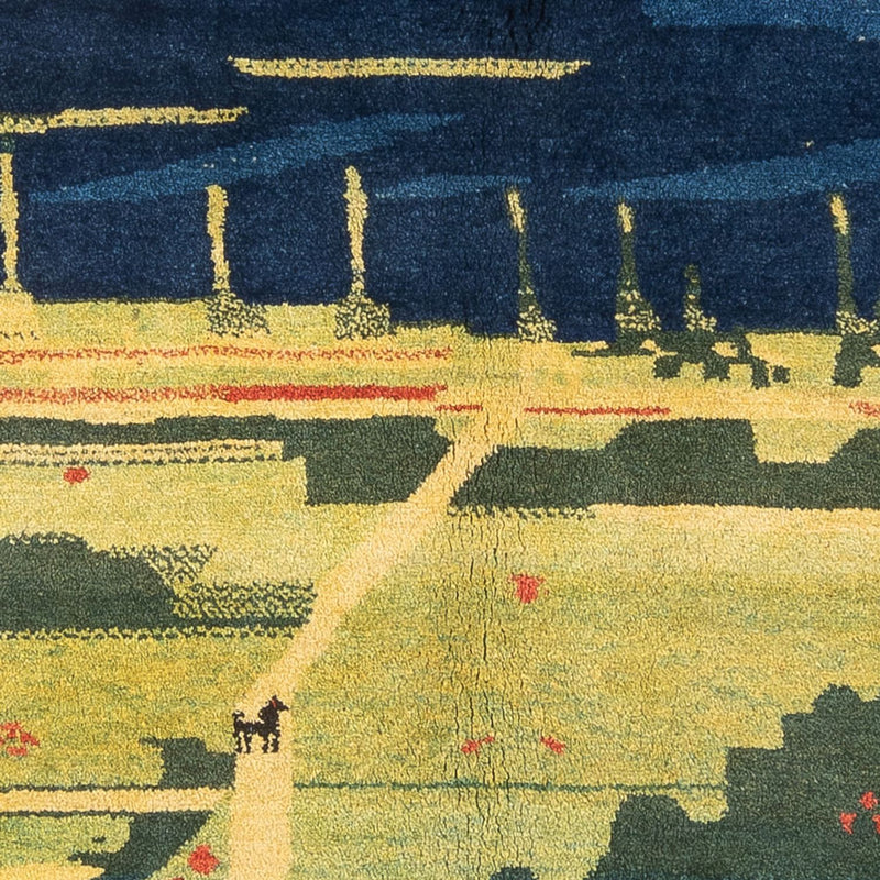 Persisk Gabbeh Teppe 140x180cm - Perserteppich Wollteppich