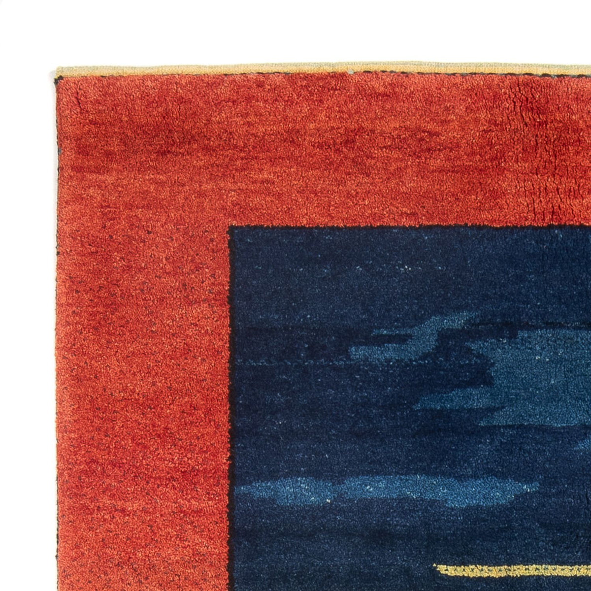 Persisk Gabbeh Teppe 140x180cm - Perserteppich Wollteppich