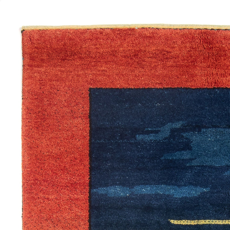 Persisk Gabbeh Teppe 140x180cm - Perserteppich Wollteppich