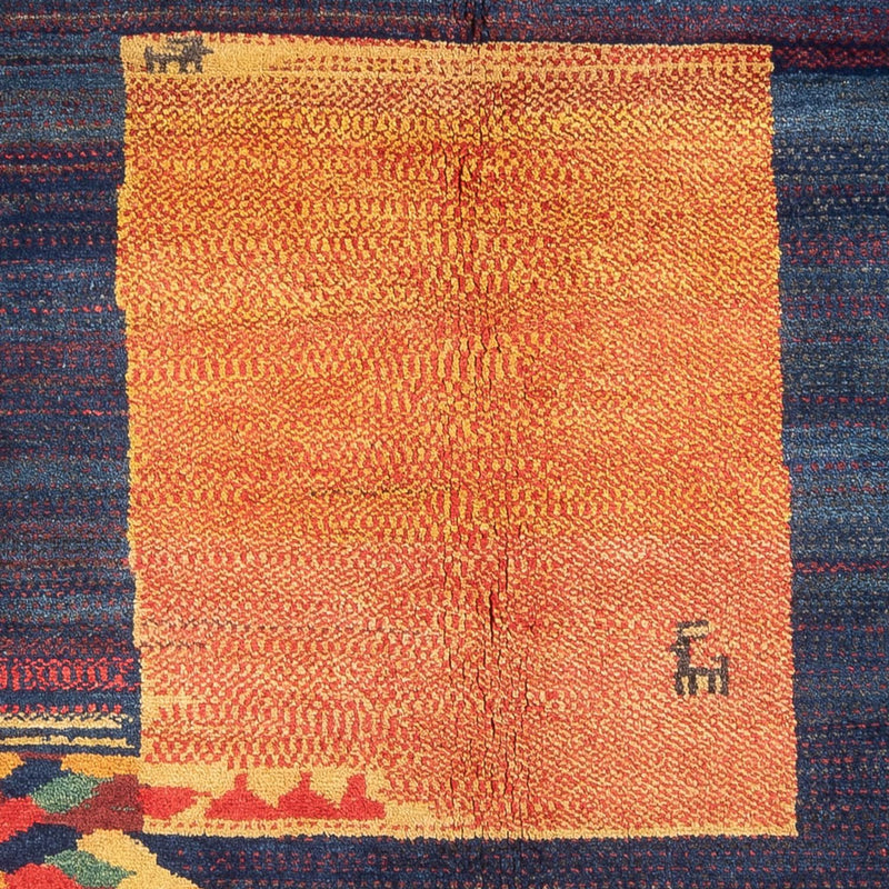 Persisk Gabbeh Teppe 157x196cm - Perserteppich Wollteppich
