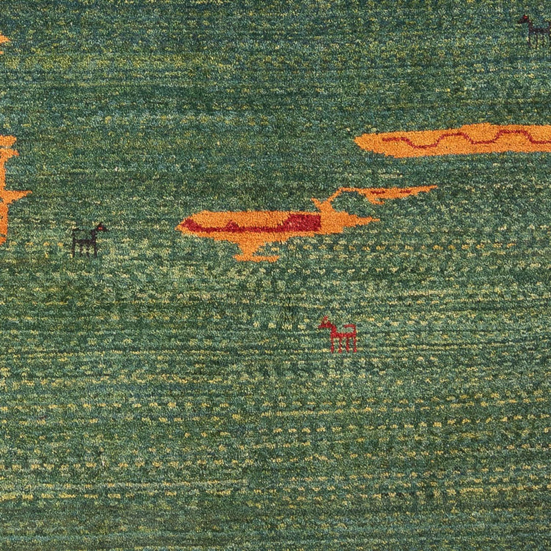 Persisk Gabbeh Teppe 170x226cm - Perserteppich Wollteppich