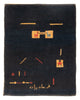 Persisk Gabbeh Teppe 113x85cm - Perserteppich Wollteppich