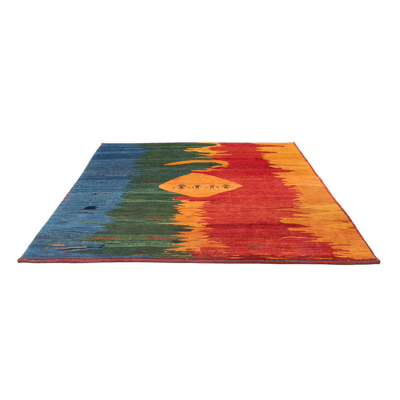 Persisk Gabbeh Teppe 240x198cm - Perserteppich Wollteppich