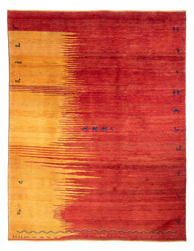 Persisk Gabbeh Teppe 300x230cm - Perserteppich Wollteppich