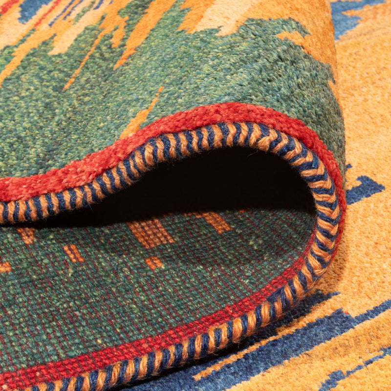 Persisk Gabbeh Teppe 234x282cm - Perserteppich Wollteppich