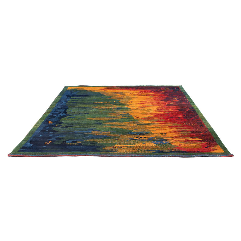 Persisk Gabbeh Teppe 228x200cm - Perserteppich Wollteppich