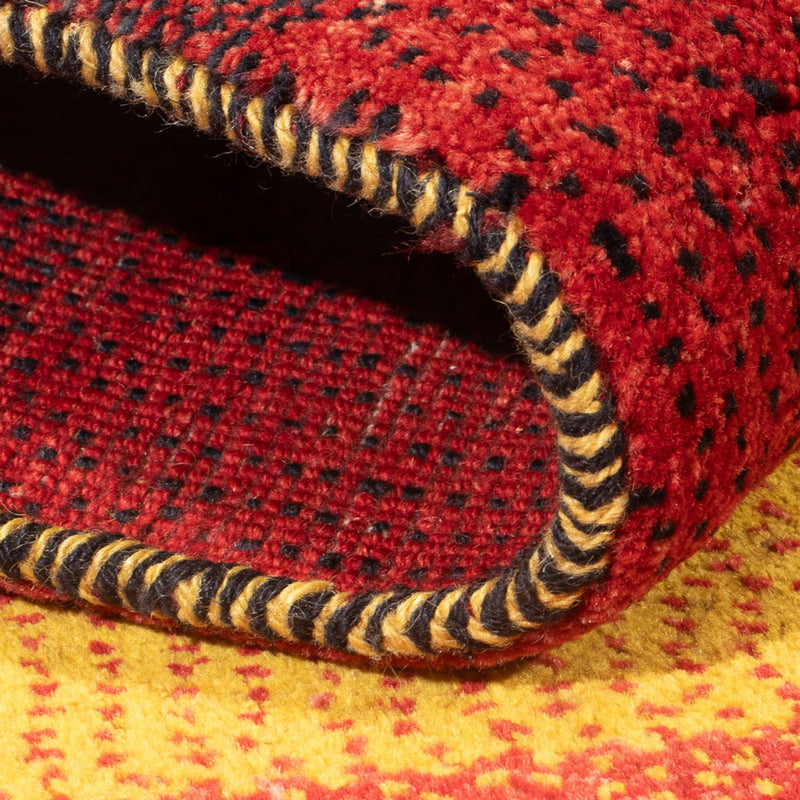 Persisk Gabbeh Teppe 124x170cm - Perserteppich Wollteppich