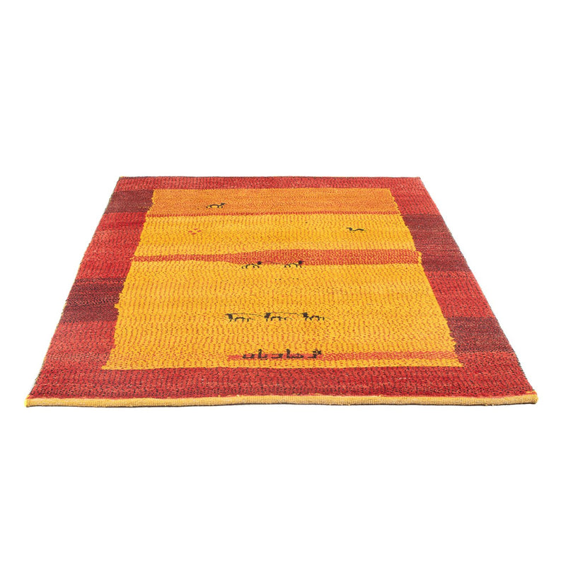 Persisk Gabbeh Teppe 124x170cm - Perserteppich Wollteppich