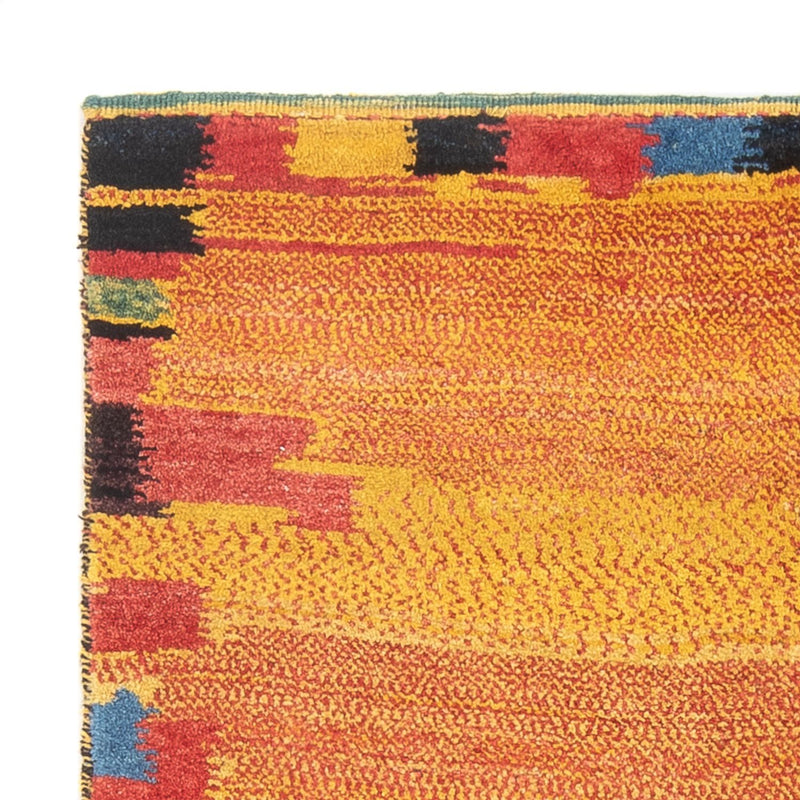 Persisk Gabbeh Teppe 120x152cm - Perserteppich Wollteppich
