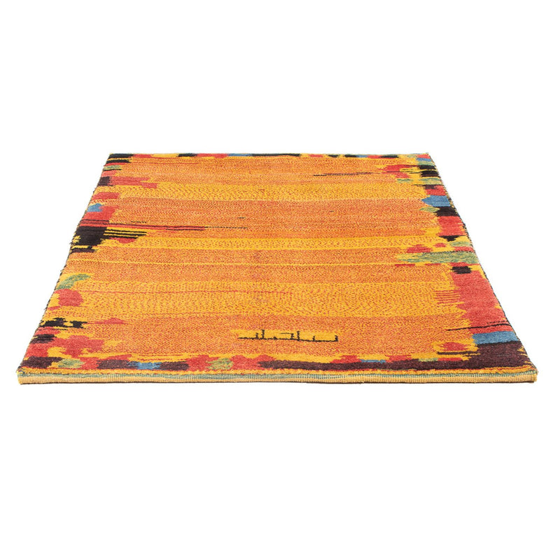 Persisk Gabbeh Teppe 120x152cm - Perserteppich Wollteppich