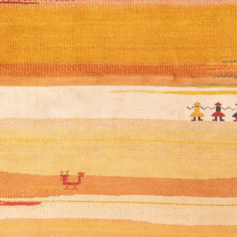Persisk Gabbeh Teppe 195x238cm - Perserteppich Wollteppich