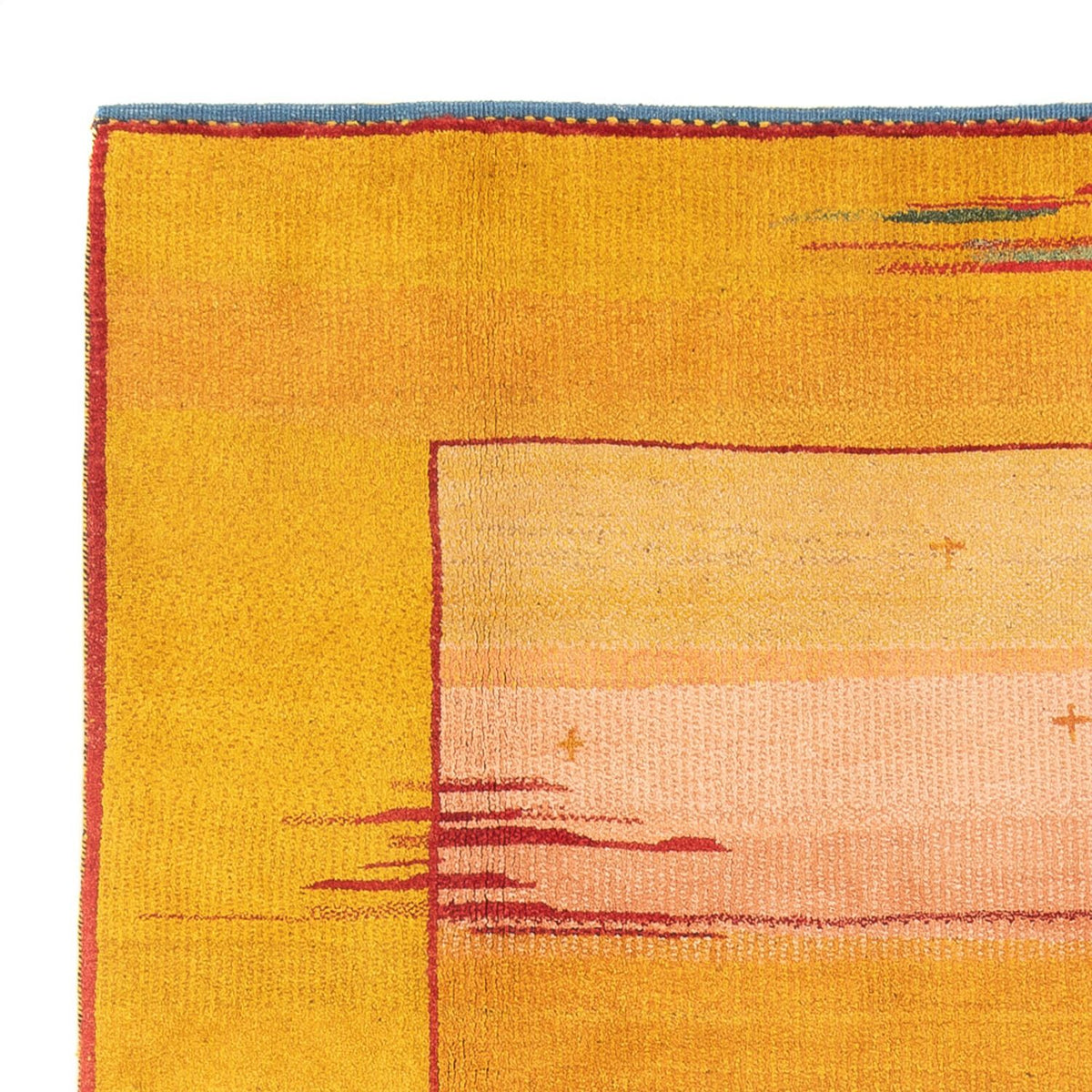 Persisk Gabbeh Teppe 195x238cm - Perserteppich Wollteppich