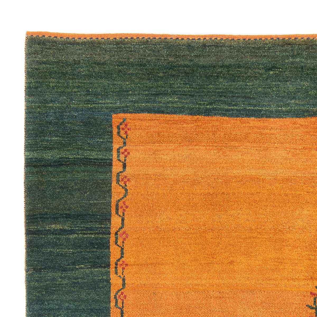 Persisk Gabbeh Teppe 204x242cm - Perserteppich Wollteppich