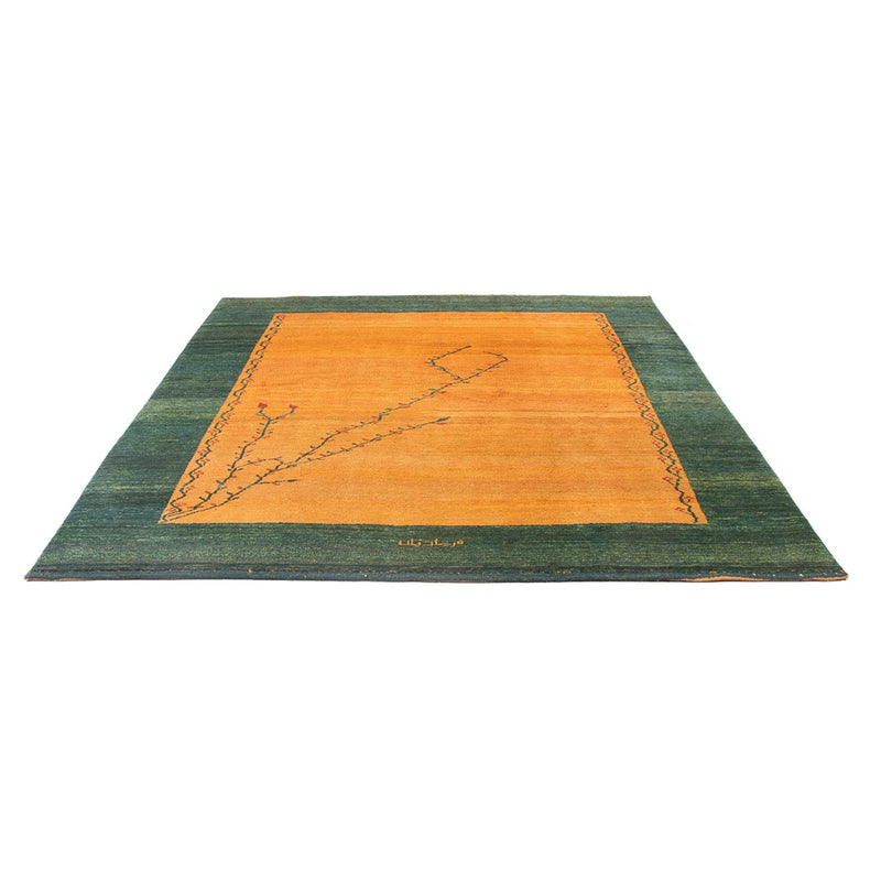 Persisk Gabbeh Teppe 204x242cm - Perserteppich Wollteppich