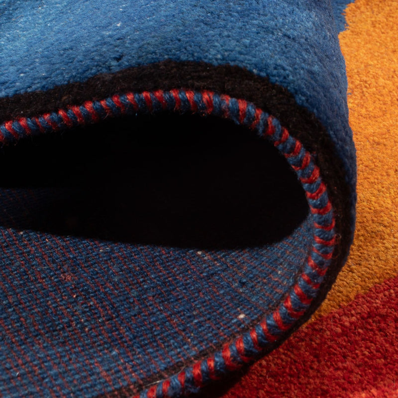 Persisk Gabbeh Teppe 230x302cm - Perserteppich Wollteppich