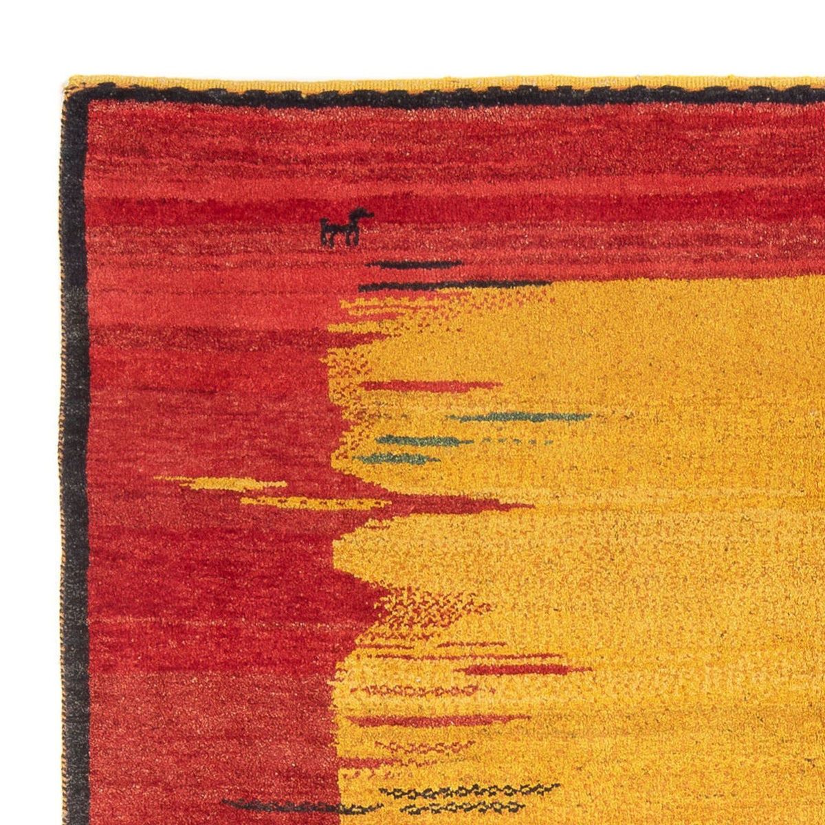 Persisk Gabbeh Teppe 173x203cm - Perserteppich Wollteppich