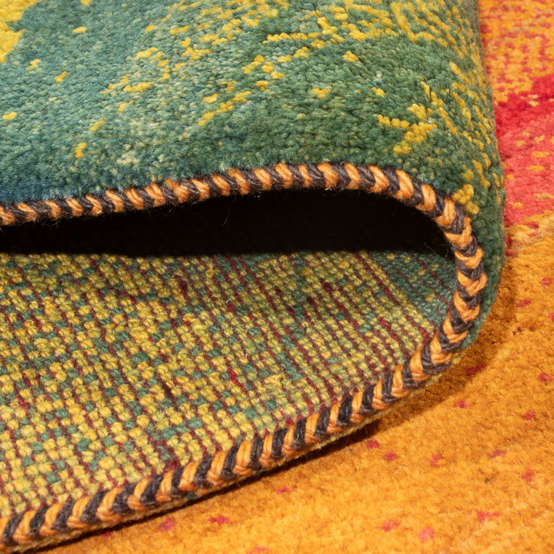 Persisk Gabbeh Teppe 218x173cm - Perserteppich Wollteppich