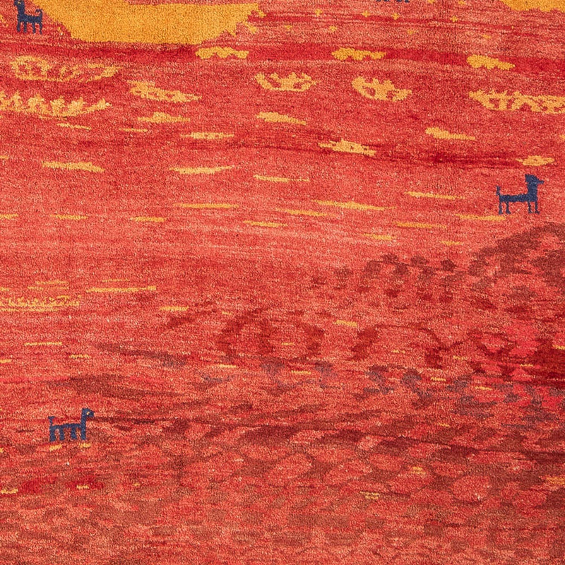 Persisk Gabbeh Teppe 215x260cm - Perserteppich Wollteppich