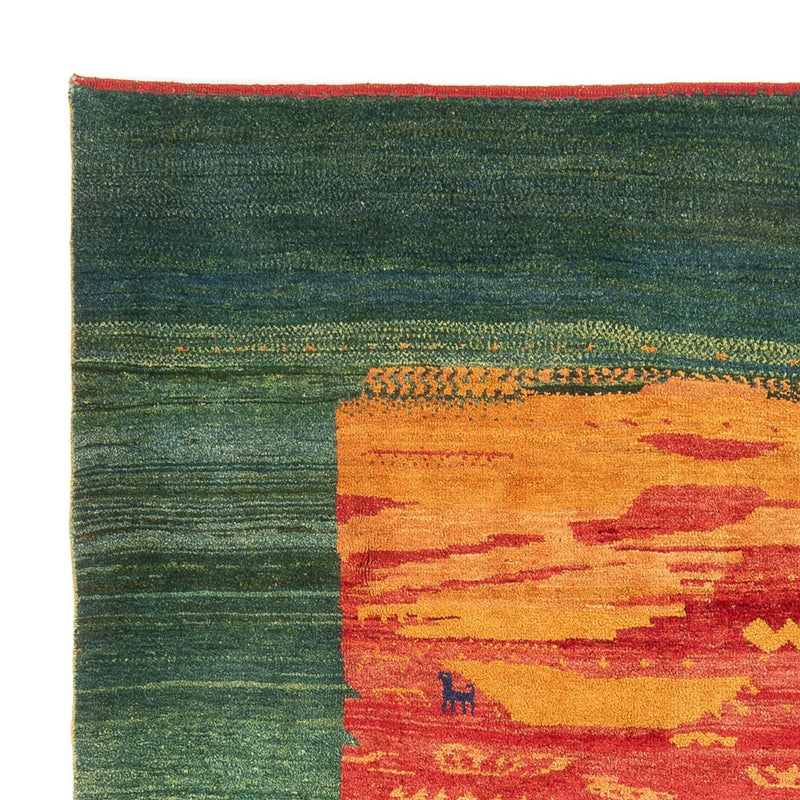 Persisk Gabbeh Teppe 215x260cm - Perserteppich Wollteppich