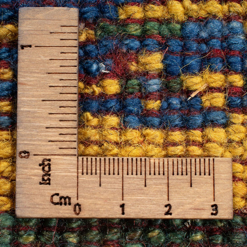 Persisk Gabbeh Teppe 214x255cm - Perserteppich Wollteppich