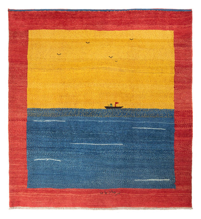 Persisk Gabbeh Teppe 208x235cm - Perserteppich Wollteppich
