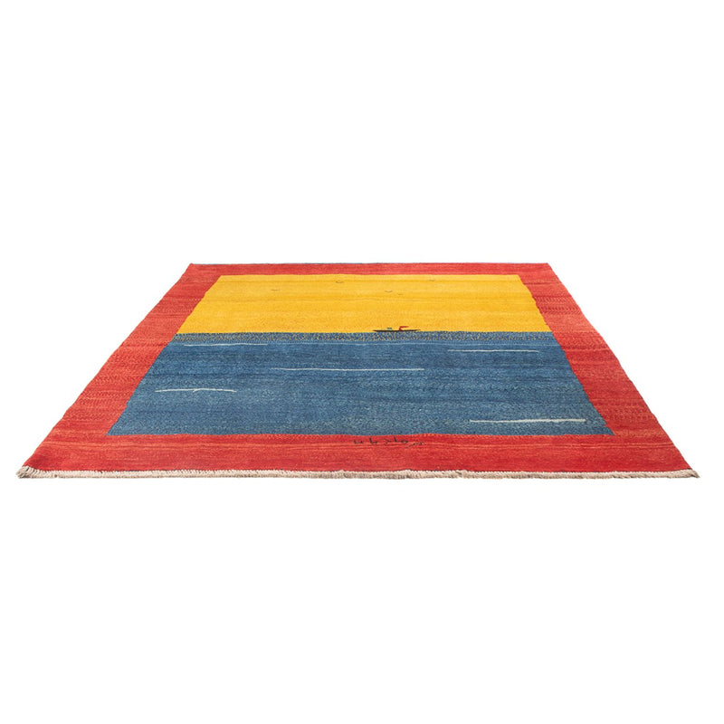 Persisk Gabbeh Teppe 235x208cm - Perserteppich Wollteppich