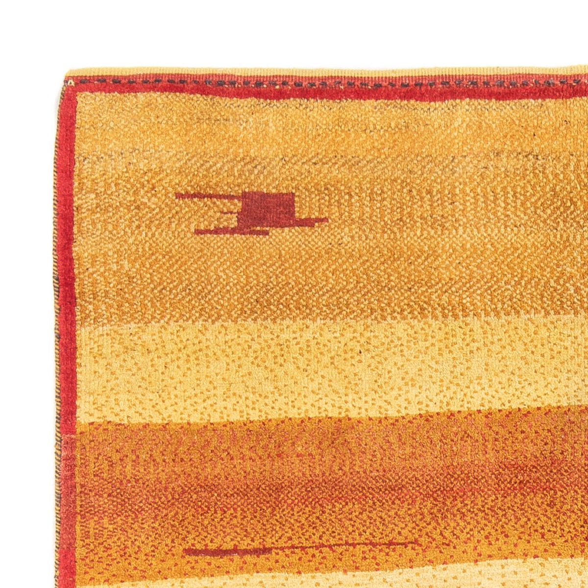 Persisk Gabbeh Teppe 153x187cm - Perserteppich Wollteppich
