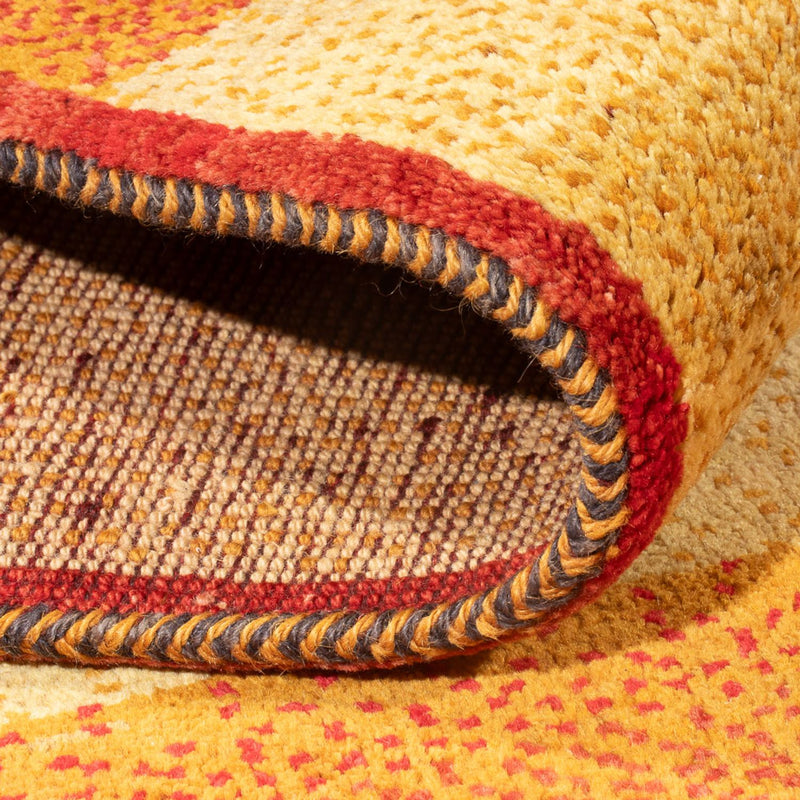Persisk Gabbeh Teppe 153x187cm - Perserteppich Wollteppich