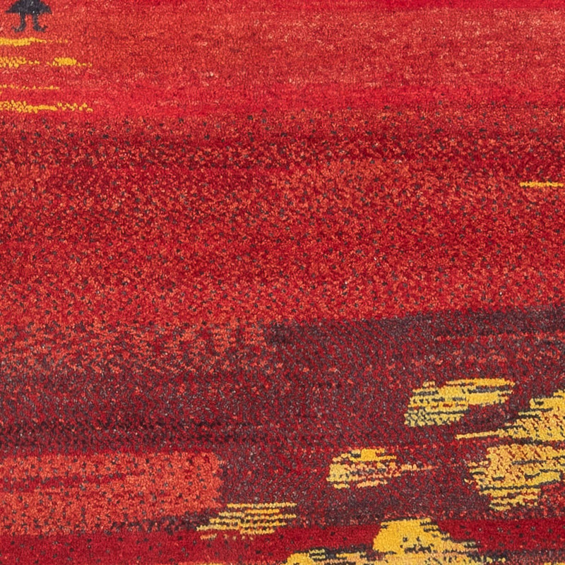 Persisk Gabbeh Teppe 127x176cm - Perserteppich Wollteppich