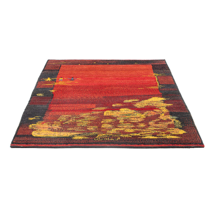 Persisk Gabbeh Teppe 127x176cm - Perserteppich Wollteppich