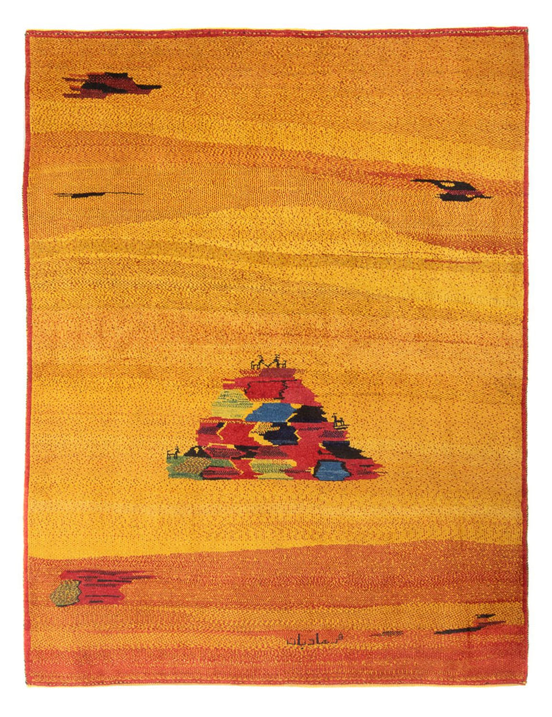 Persisk Gabbeh Teppe 198x250cm - Perserteppich Wollteppich